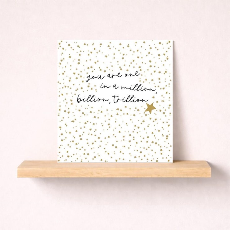 Just To Say Card - One In A Million Just To Say Card - One In A Million