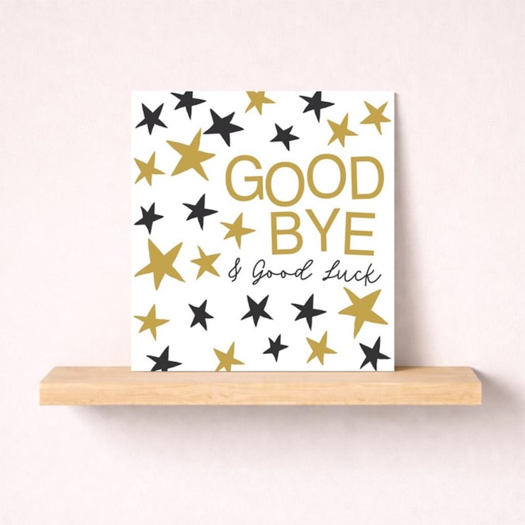Sorry You're Leaving Card - Stars Sorry You're Leaving Card - Stars