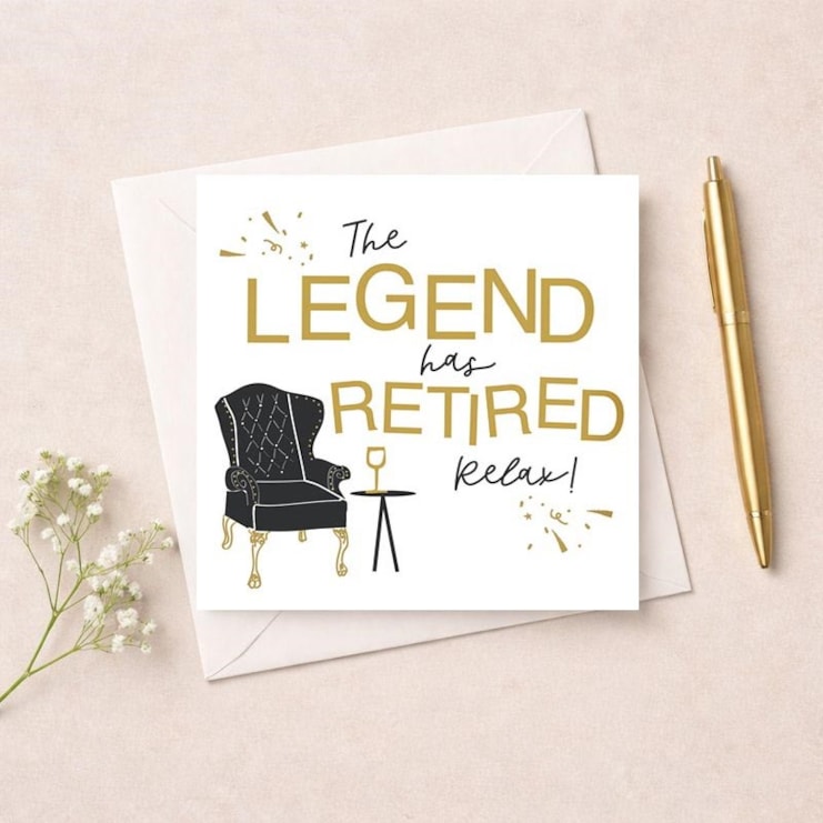 Retirement Card - Legend