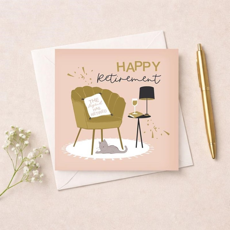 Retirement Card - The Legend