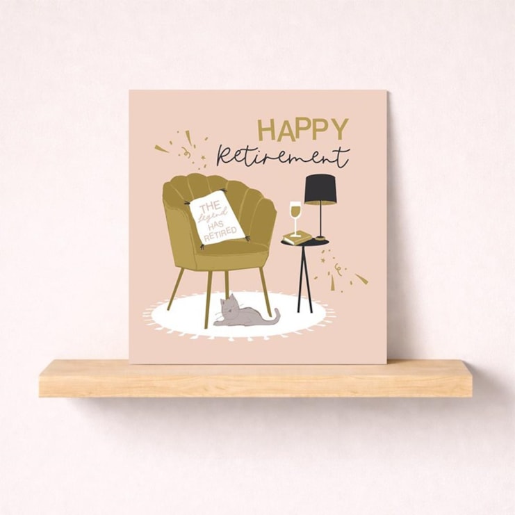 Retirement Card - The Legend