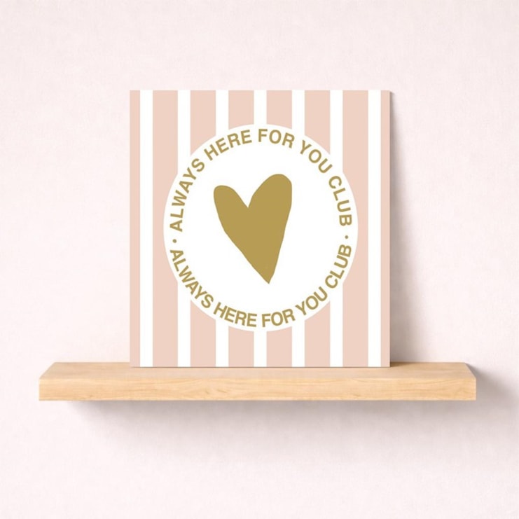 Thinking Of You Card - Heart