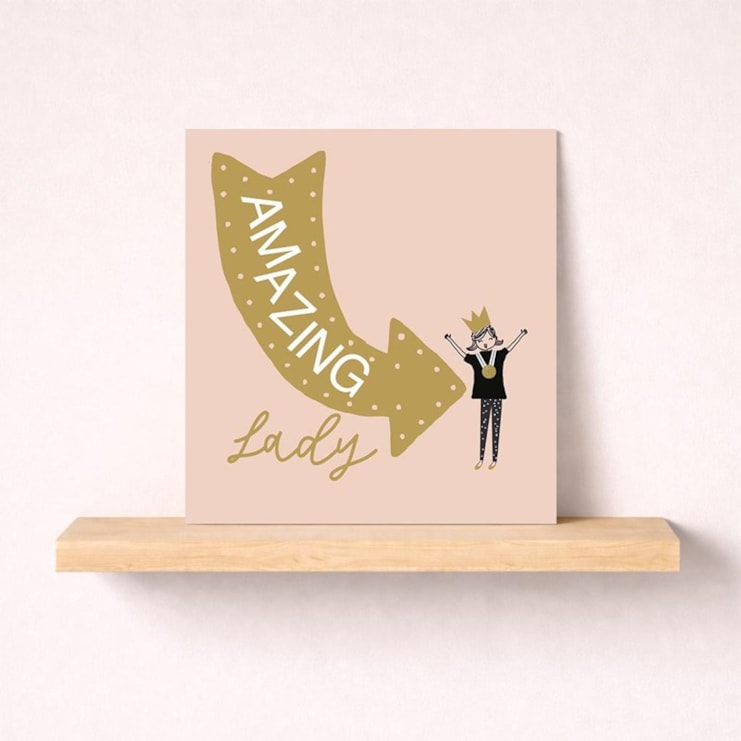 Just To Say Card - Amazing Lady