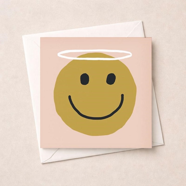 Open Card - Halo Face