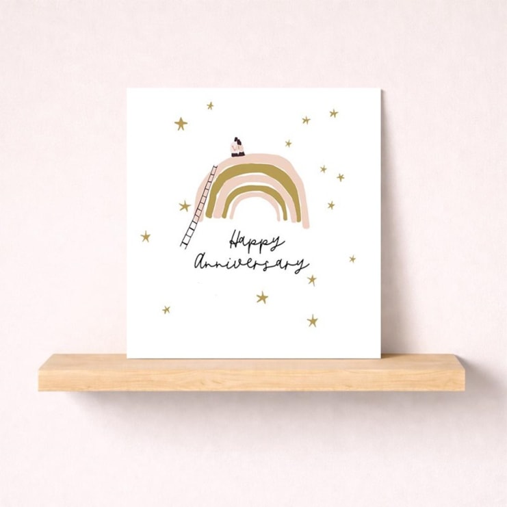 Anniversary Card - Rainbow Anniversary Card - Rainbow