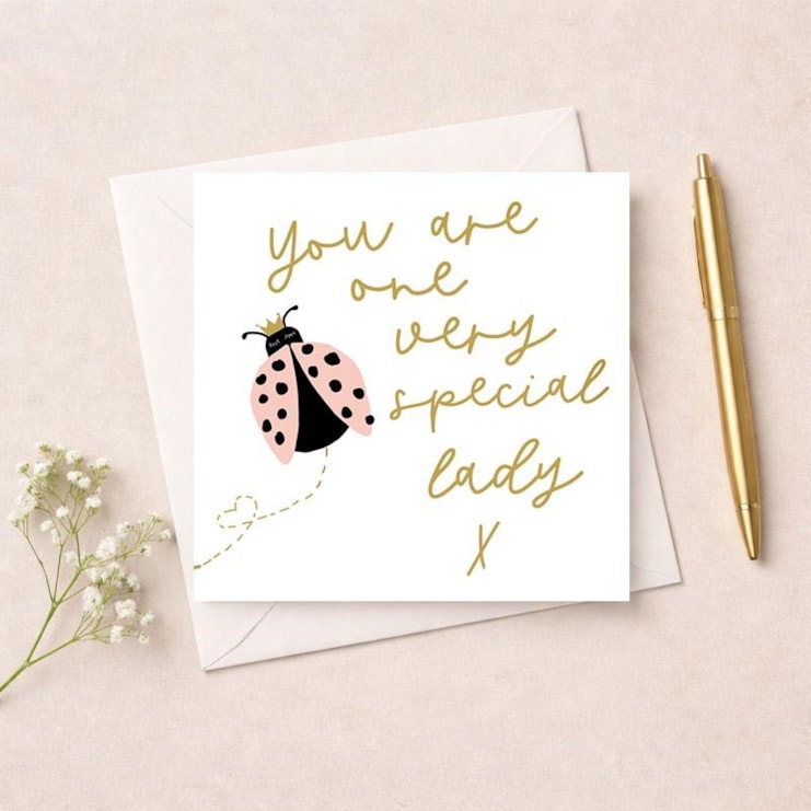 Just To Say Card - Special Lady Just To Say Card - Special Lady