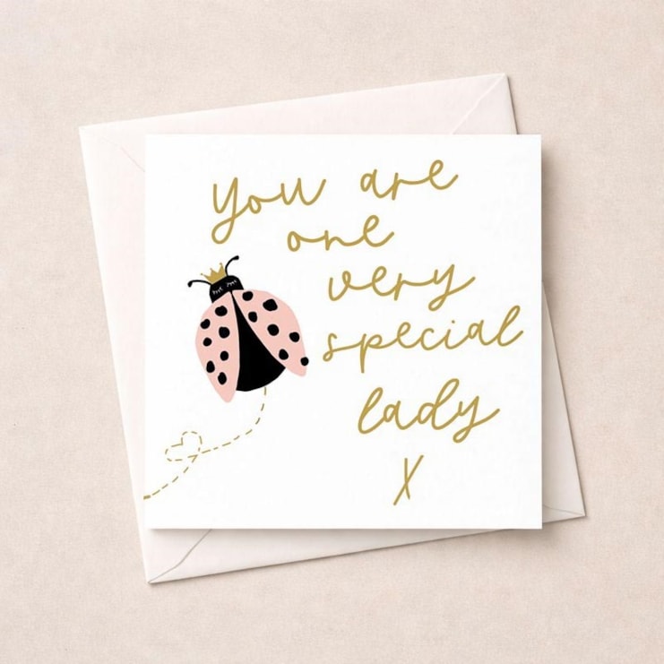 Just To Say Card -  Special Lady