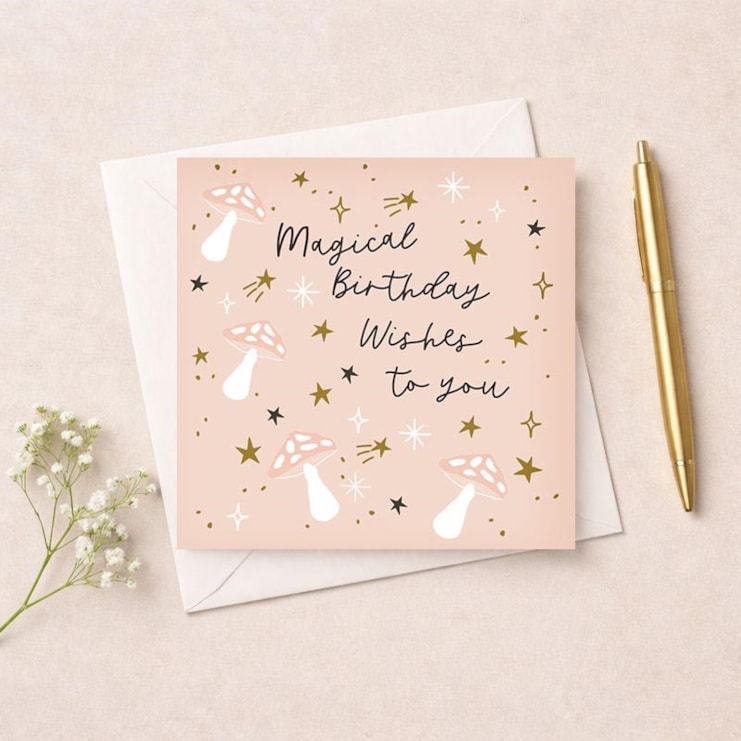 Birthday Card - Magical Birthday Wishes Birthday Card - Magical Birthday Wishes