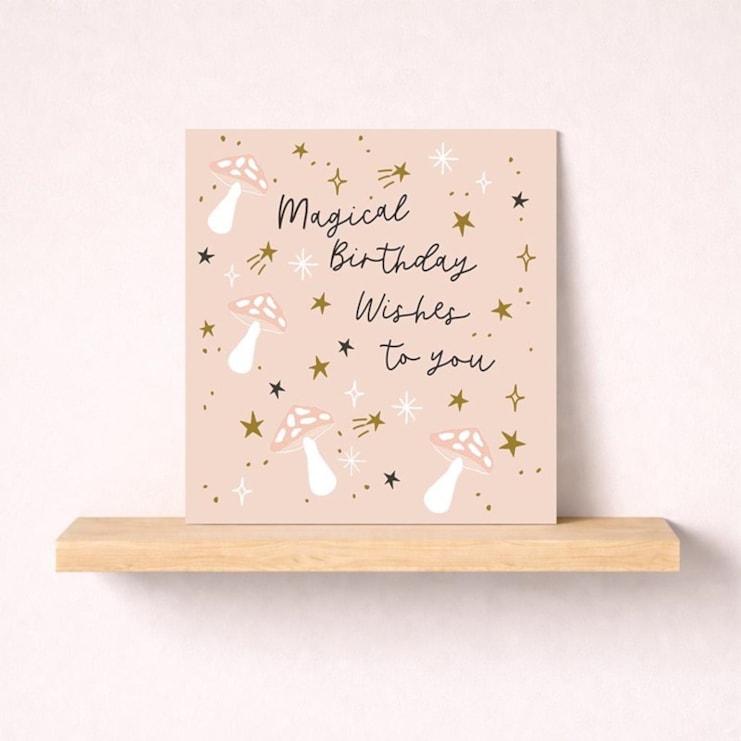 Birthday Card - Magical Birthday Wishes