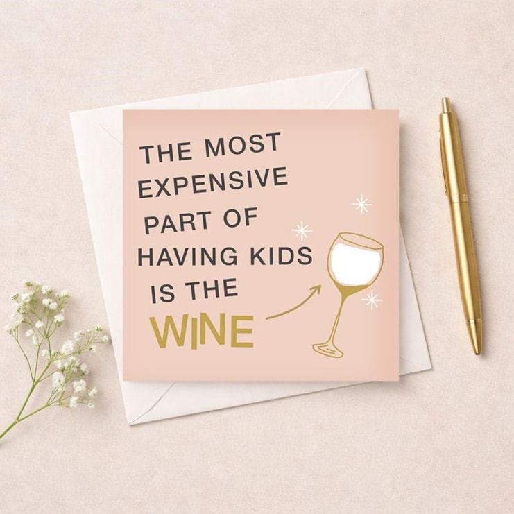 Humour Card - The Wine