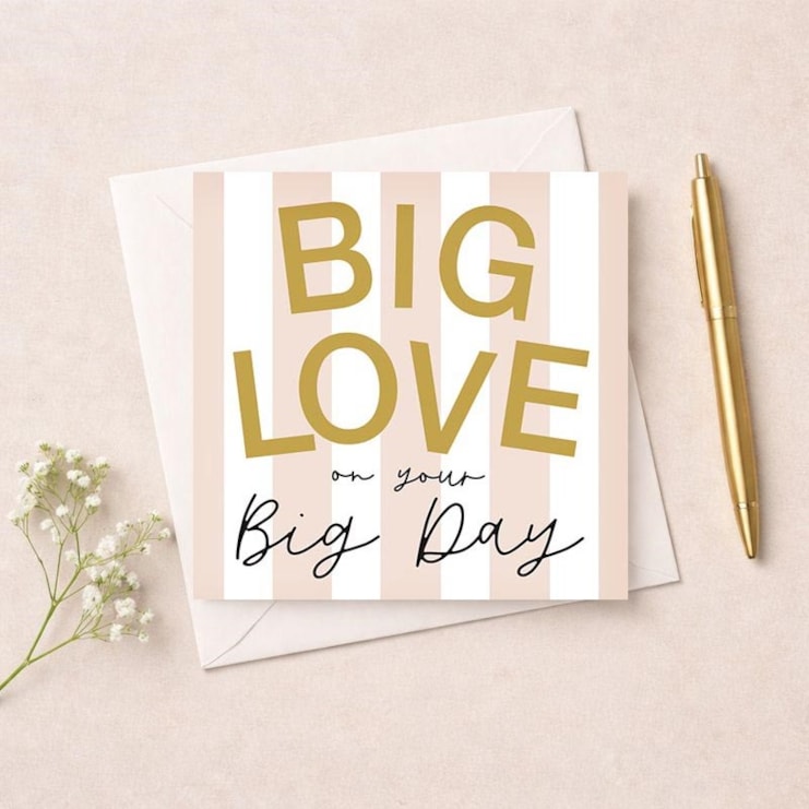 Birthday Card - Big Love Birthday Card - Big Love