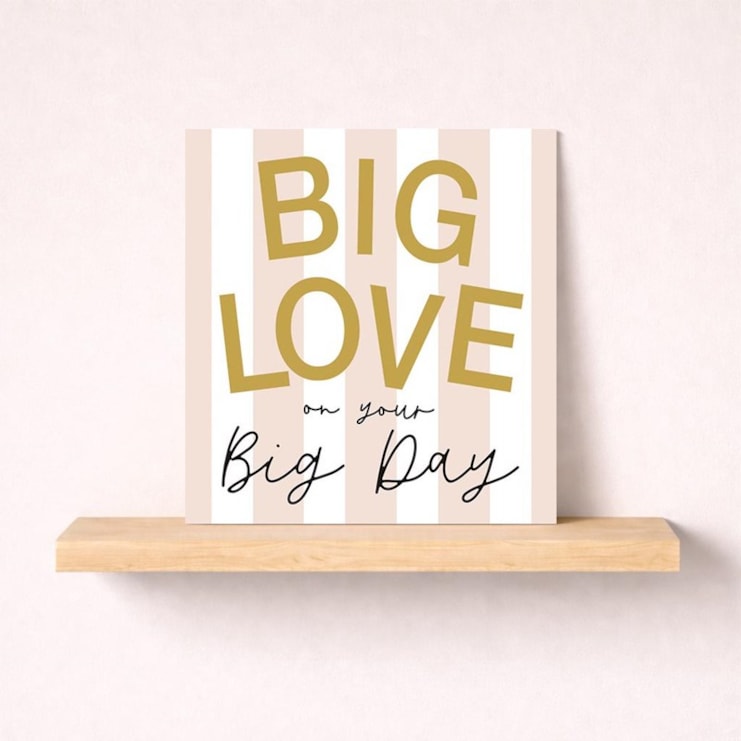 Birthday Card - Big Love