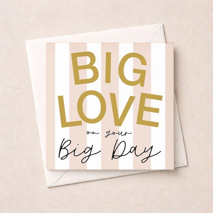 Birthday Card - Big Love