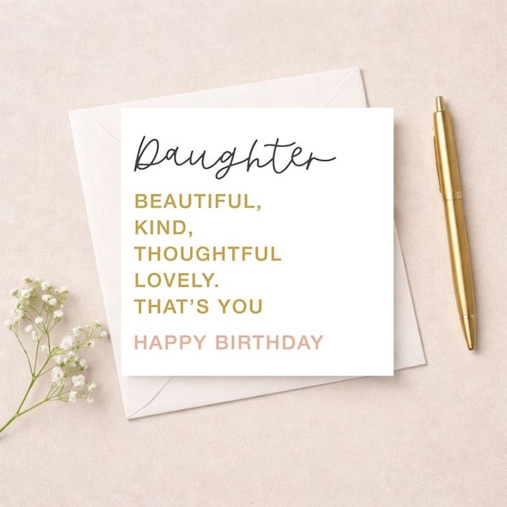 Daughter Birthday Card - That's You Daughter Birthday Card - That's You