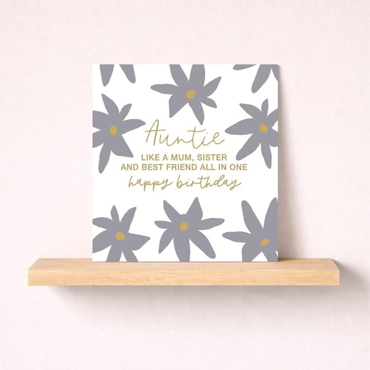 Auntie Birthday Card - All In One Auntie Birthday Card - All In One