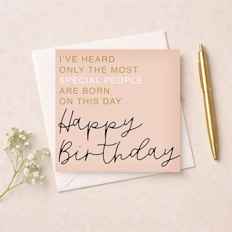 Birthday Card - Special People Birthday Card - Special People