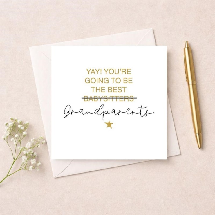 New Baby Card - Best Babysitters