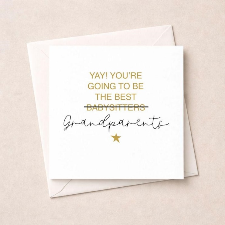 New Baby Card - Best Babysitters