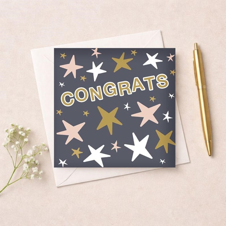 Congratulations Card - Congrats Congratulations Card - Congrats