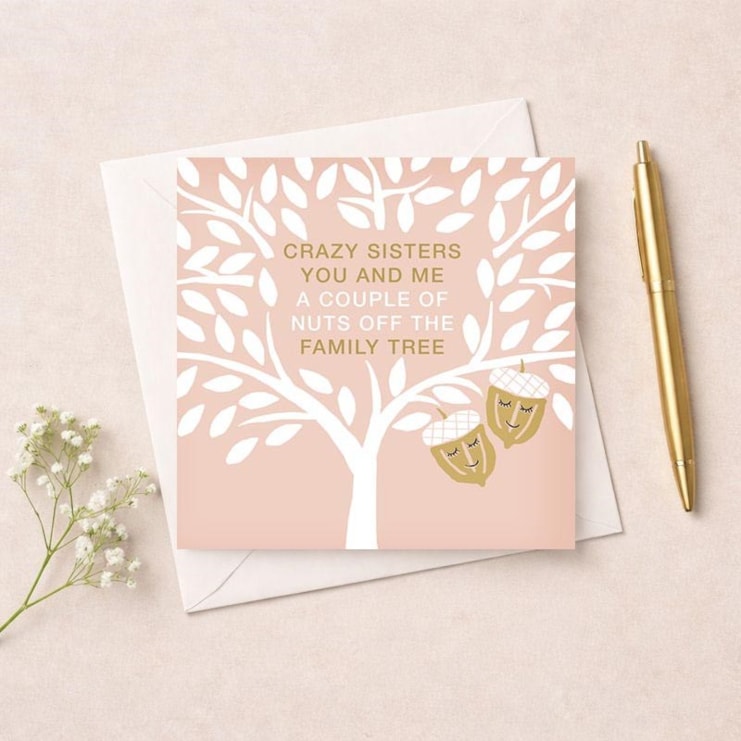 Open Card - Crazy Sisters Open Card - Crazy Sisters