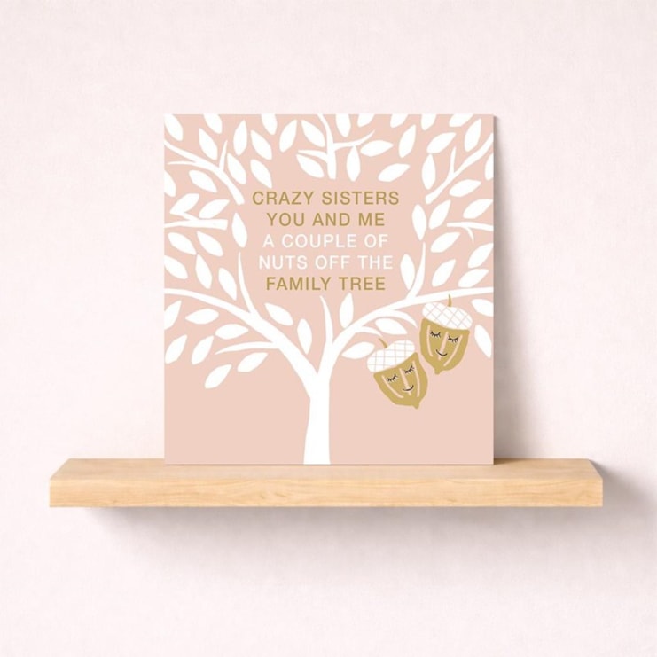 Open Card - Crazy Sisters