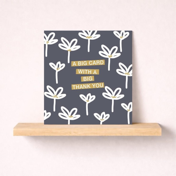 Thank You Card - Big Thank You Thank You Card - Big Thank You