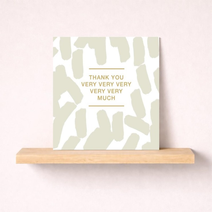 Thank You Card - Very Very Much