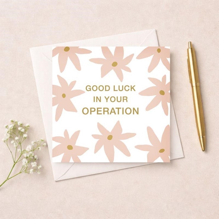 Get Well Soon Card - In Your Operation Get Well Soon Card - In Your Operation
