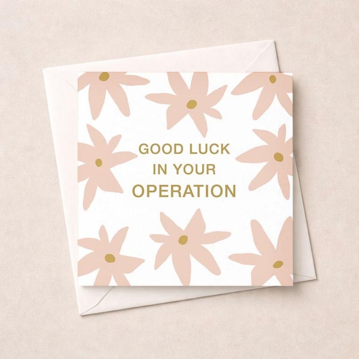 Get Well Soon Card - In Your Operation