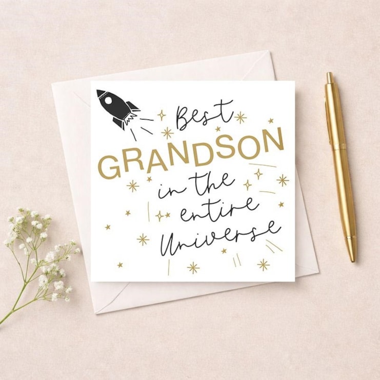 Open Card - Best Grandson Open Card - Best Grandson