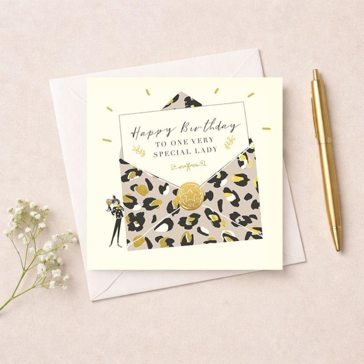 Birthday Card - Special Lady Birthday Card - Special Lady