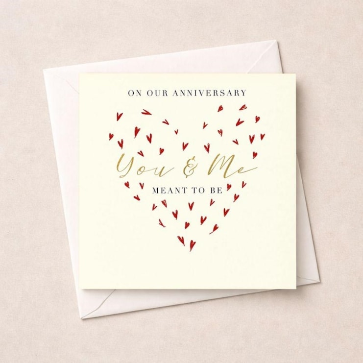 Our Anniversary Card - Meant To Be
