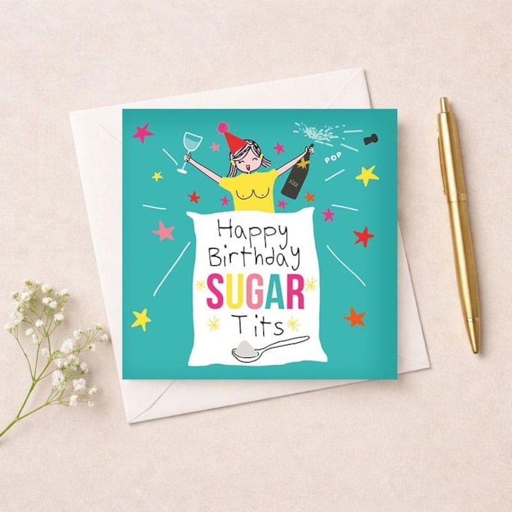 Birthday Card - Sugar Tits