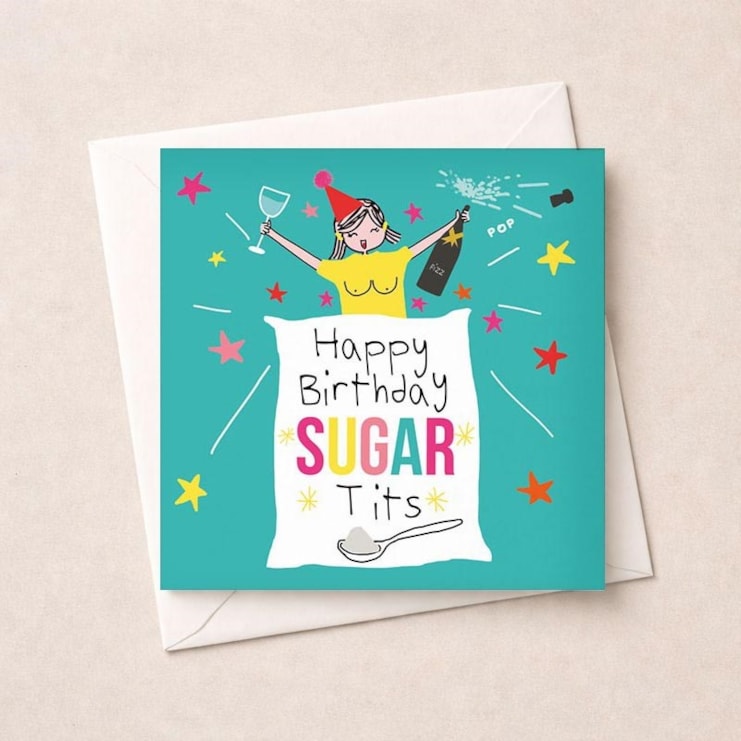 Birthday Card - Sugar Tits