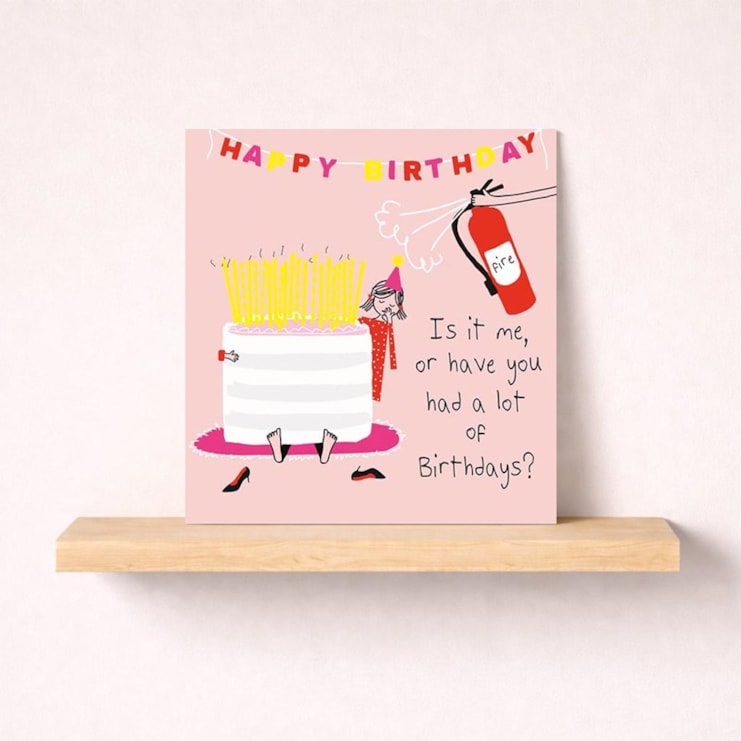 Birthday Card - A Lot Of Birthdays Birthday Card - A Lot Of Birthdays