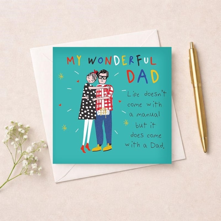 Dad Card - My Wonderful Dad Dad Card - My Wonderful Dad