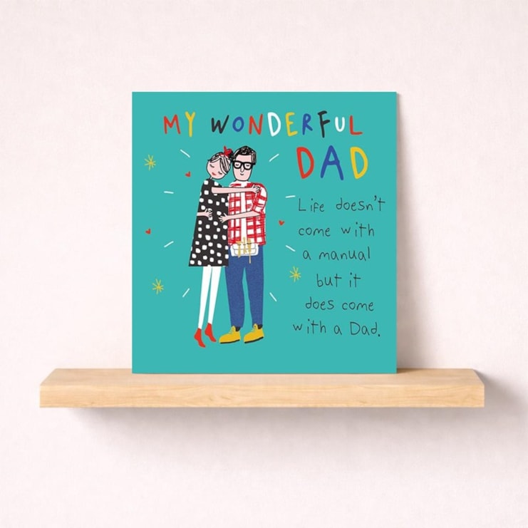 Dad Card - My Wonderful Dad Dad Card - My Wonderful Dad