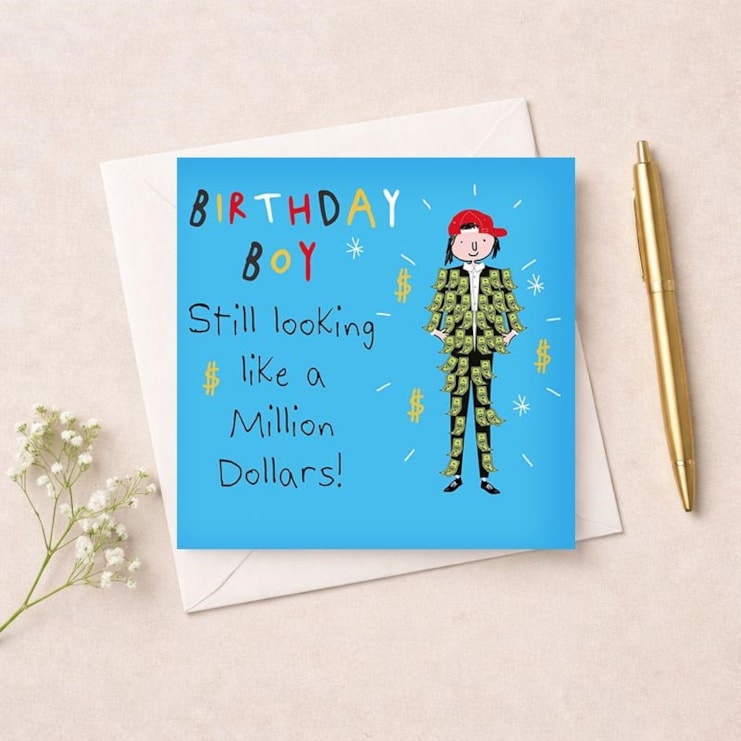 Birthday Card - A Million Dollars Birthday Card - A Million Dollars