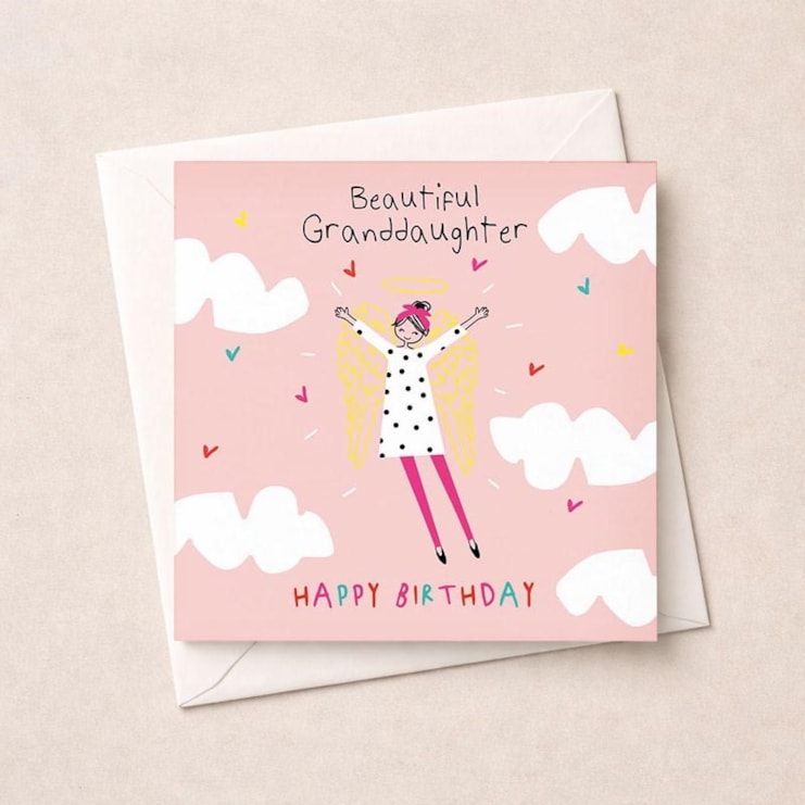 Granddaughter Birthday Card - Beautiful Granddaughter Granddaughter Birthday Card - Beautiful Granddaughter