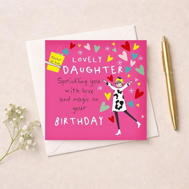 Daughter Birthday Card - Sprinkle Of Magic Daughter Birthday Card - Sprinkle Of Magic