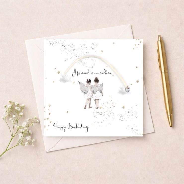 Friend Birthday Card - One In A Million Friend Birthday Card - One In A Million