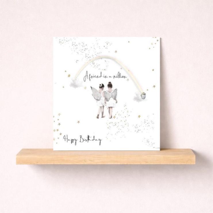 Friend Birthday Card - One In A Million Friend Birthday Card - One In A Million