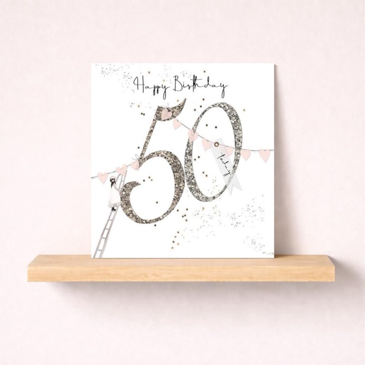 Age 50 Birthday Card - 50 Today