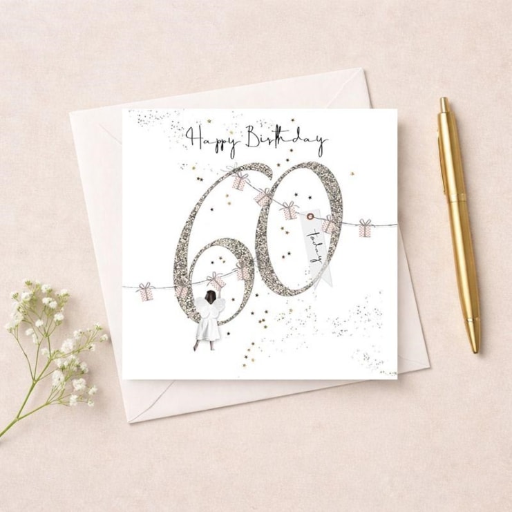 Age 60 Birthday Card - 60 Today Age 60 Birthday Card - 60 Today