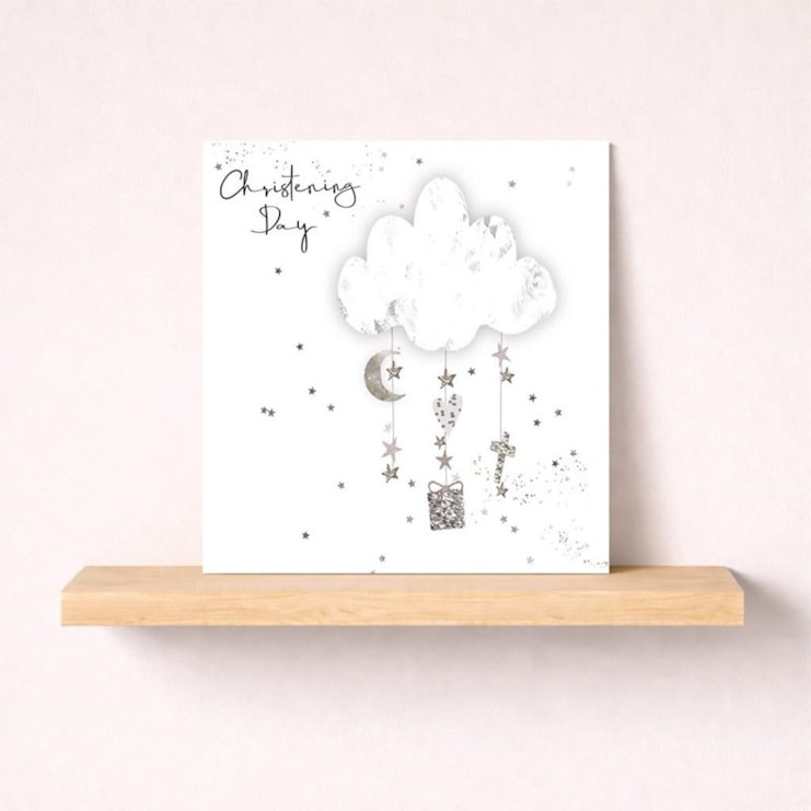 Christening Card - Cloud Christening Card - Cloud