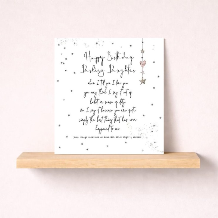 Daughter Birthday Card - Darling Daughter Daughter Birthday Card - Darling Daughter