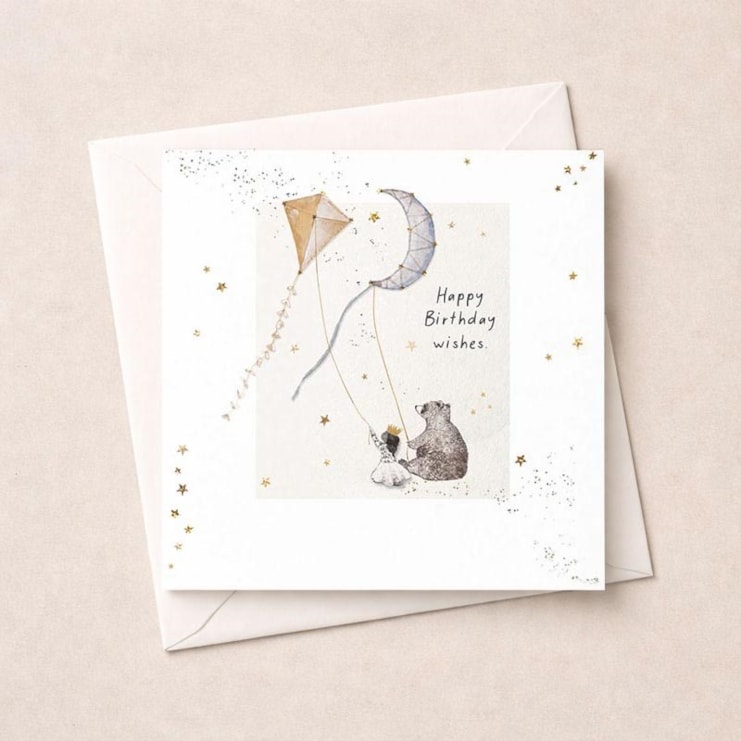 Birthday Card - Bear Birthday Wishes