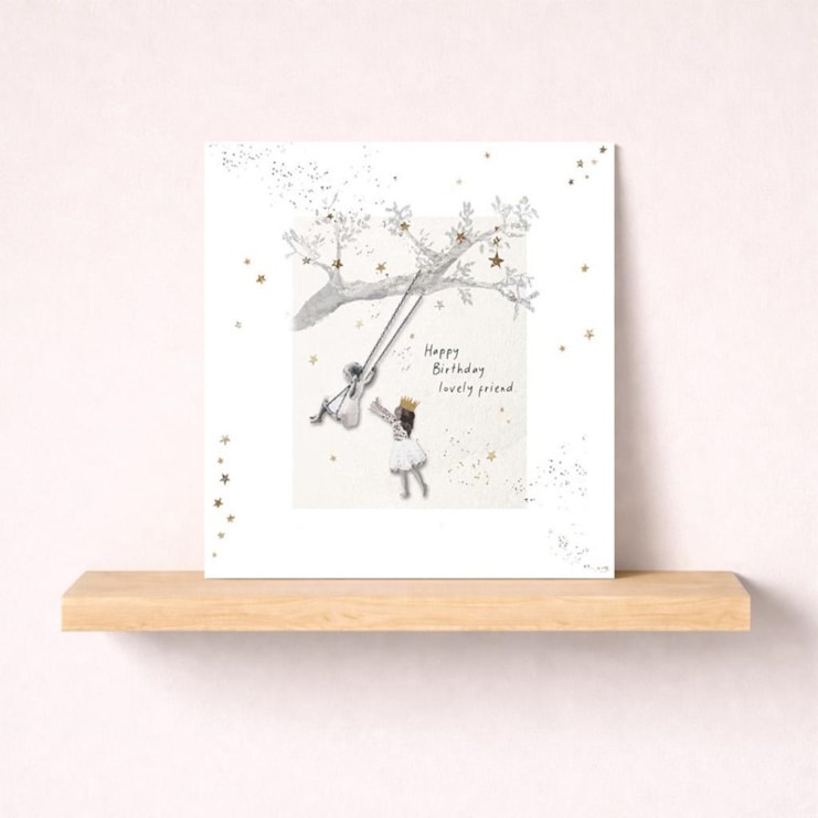 Birthday Card - Lovely Friend Birthday Card - Lovely Friend