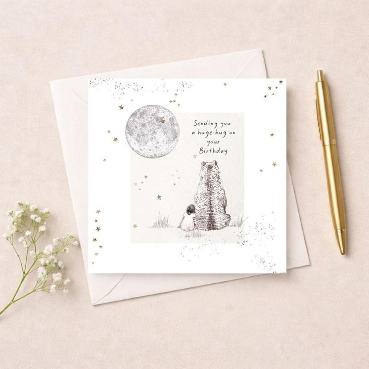 Birthday Card - Huge Bear Hug Birthday Card - Huge Bear Hug