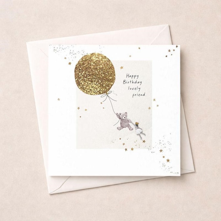 Birthday Card - Lovely Friend Birthday Card - Lovely Friend